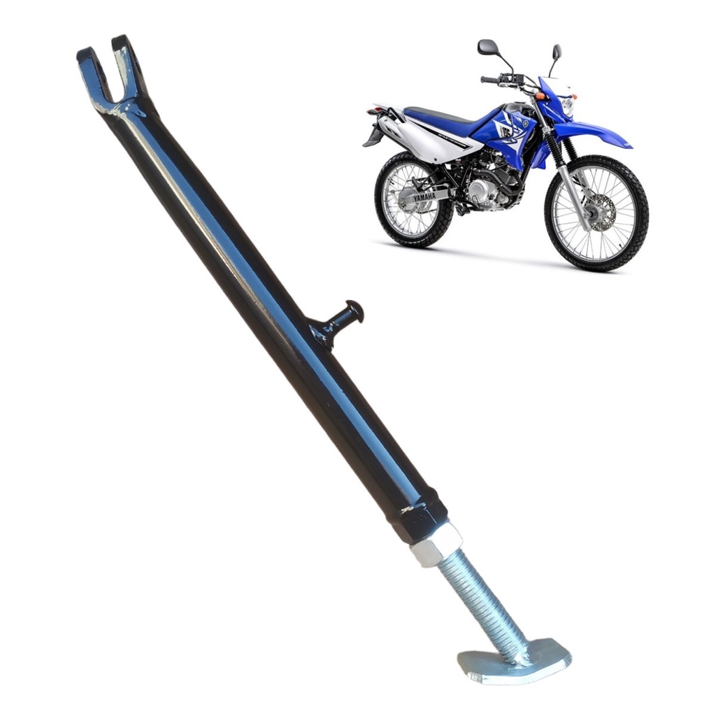 Cavalete  XTZ 125 - Pezinho de Descanso Lateral Reforçado com Regulagem em Oferta na Shopee