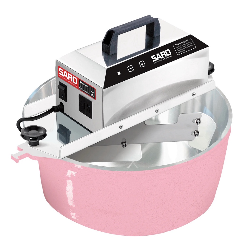 Panela eletrica automatica com misturador de brigadeiro 10 litros