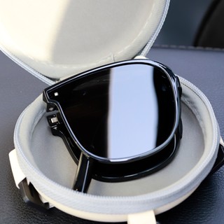 Alta Qualidade Clássico Quadrado Armação Óculos De Sol Dobrável Masculino Feminino UV400 Dirigindo Para O Ar Livre Portáteis