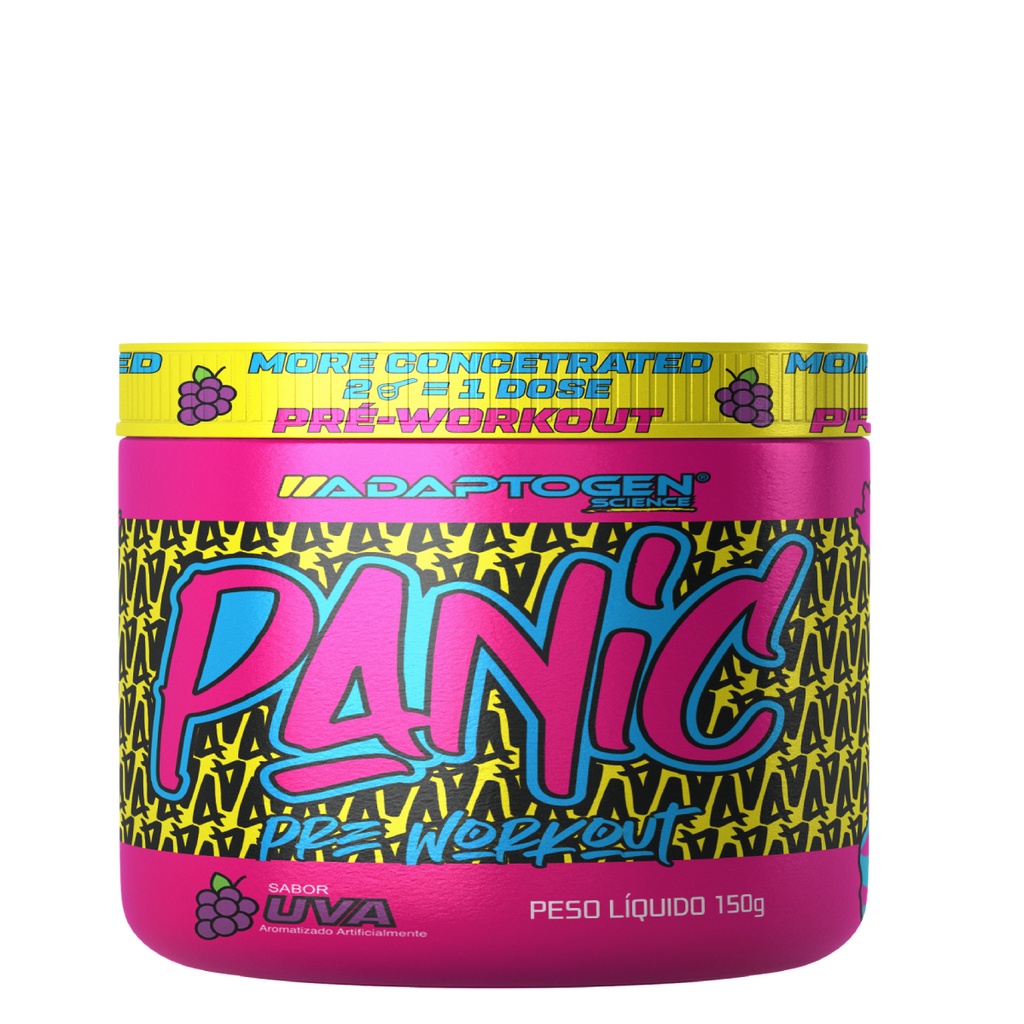 Panic Pré Workout 150g - Adaptogen Science