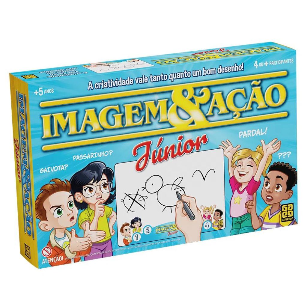 Jogo Imagem & Ação Junior 01710 - Grow em Oferta na Shopee