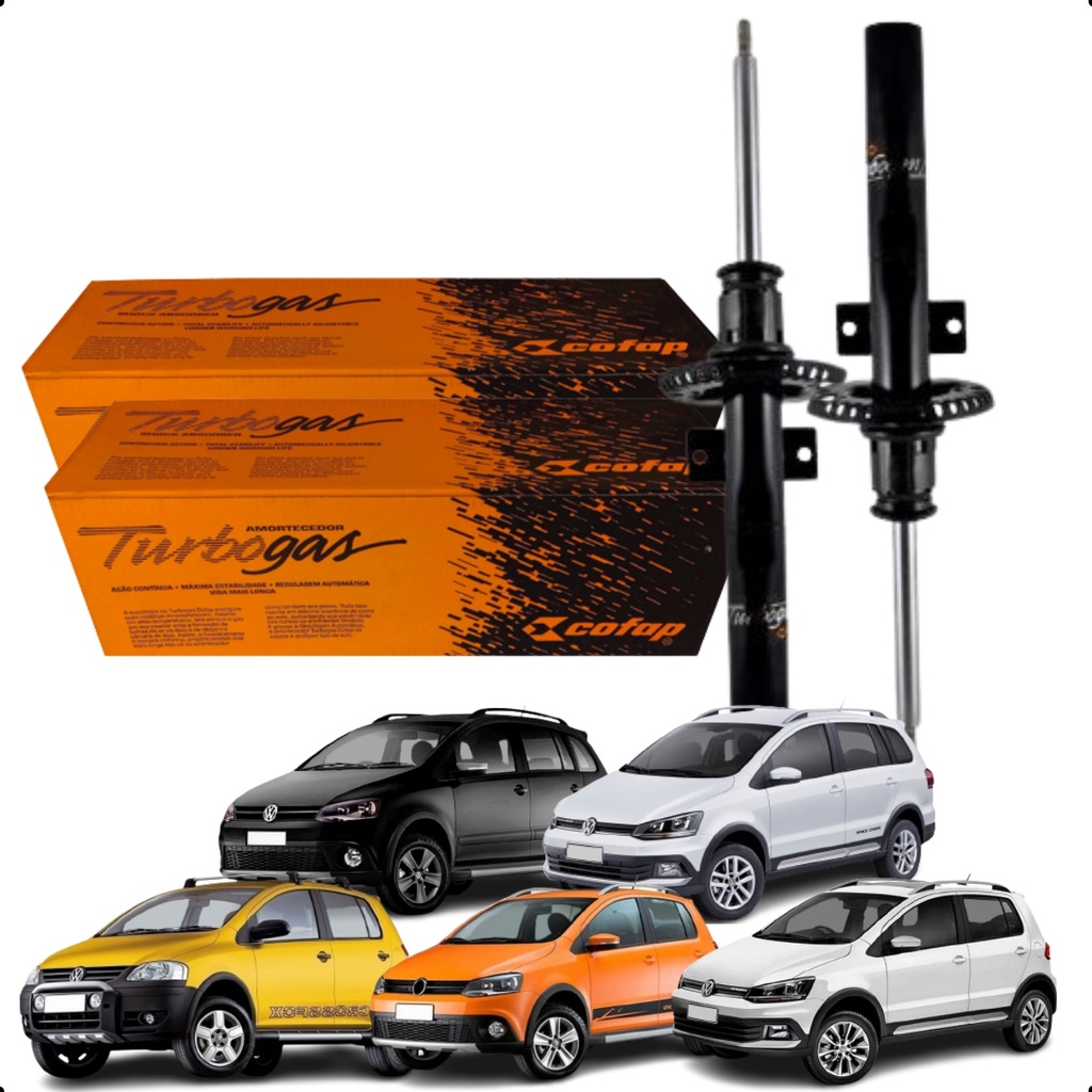 Par Amortecedor Original Cofap Dianteiro Crossfox E Spacecross 1.6 - Spare Parts and Accessories for Vehicles