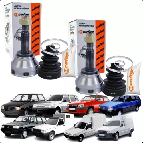 Par Junta Ponteira Homocinética Original Uno Elba Fiorino em Oferta na Shopee