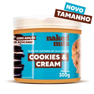 Pasta de Castanha de Caju com Cookies & Cream (300g)