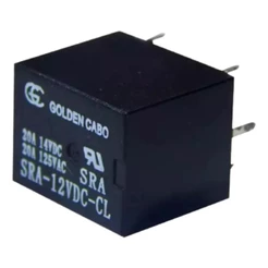 Kit 10 Mini Rele Auxiliar 5 Pinos 12v 20a Automotivo Q78f
