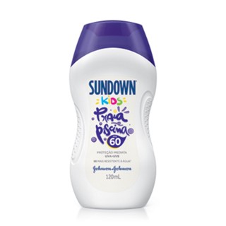 Protetor Solar Infantil Corpo E Rosto Sundown Praia E Piscina Kids Fps 60, 120Ml