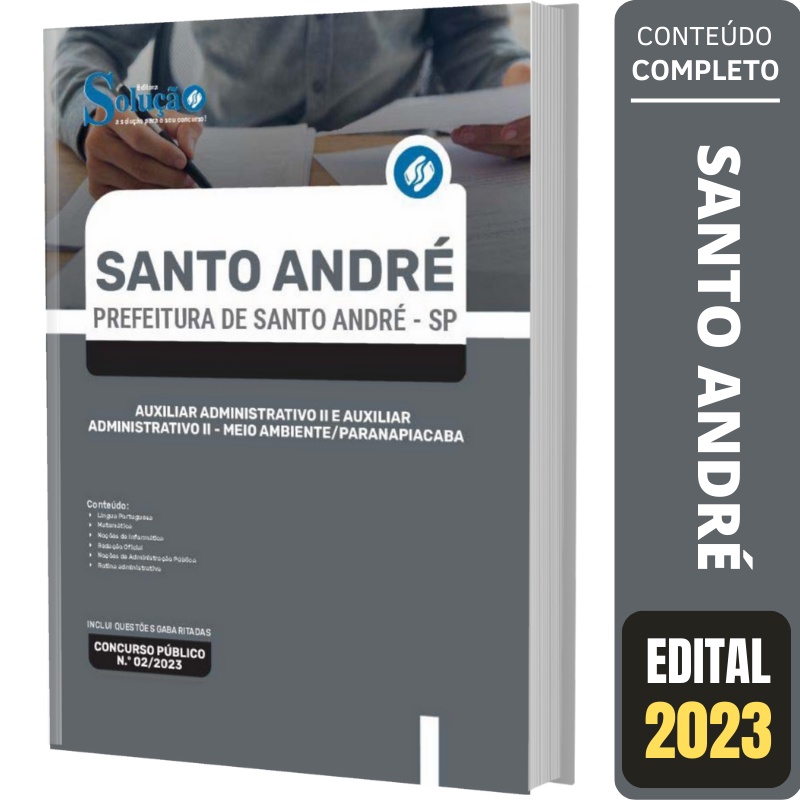Apostila Santo André SP - Meio Ambiente/Paranapiacaba