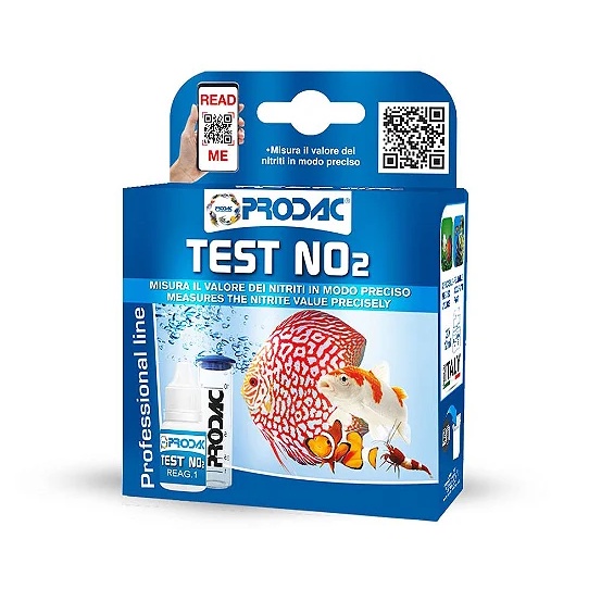 Teste Nitrito No2 Prodac 60 Testes Para Aquário Doce/marinho