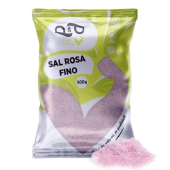 Sal Rosa do Himalaia Fino 500g - P&P