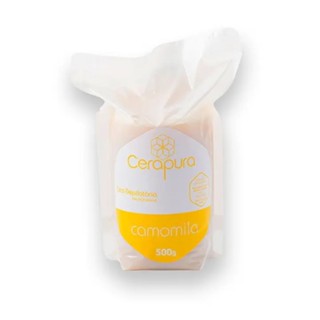 Cera Quente Depilatória Camomila 500g - Cerapura