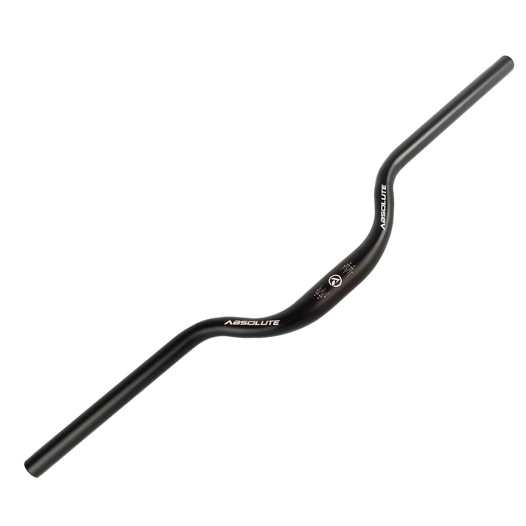 Guidão Bicicleta MTB Alumínio 31,8 X 720 X 60MM Preto Absolute ALTO