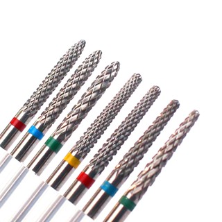 Broca De Pregos De Carboneto De 1 Peça Lixas De Elétricas Fresa De Manicure Removedor De Cutícula De Rebarbas Equipamento De Arte
