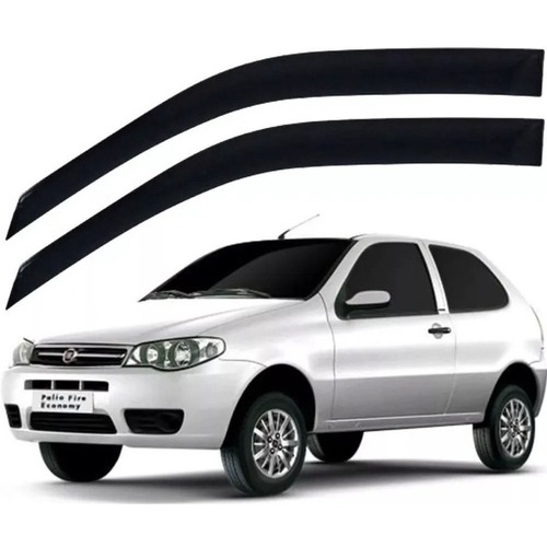Defletor Calha de Chuva Palio 1996 a 2011 2 Portas Ecoflex