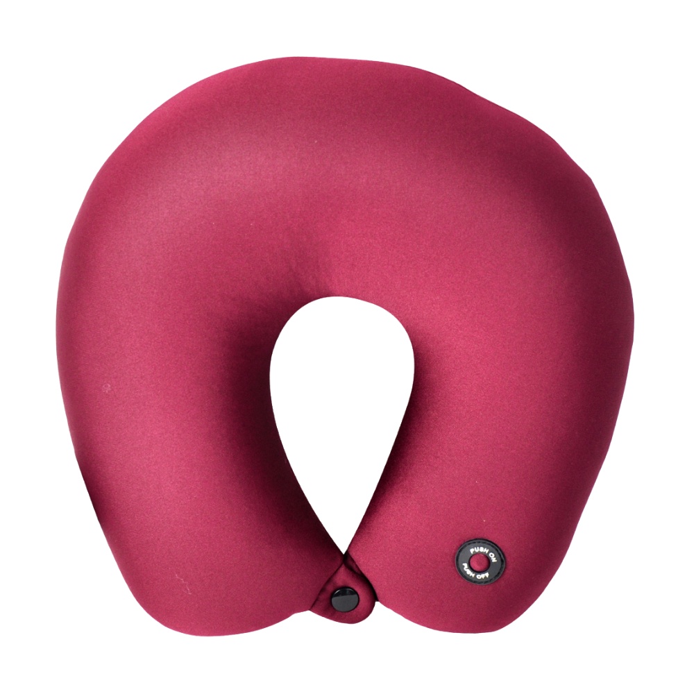 Almofada De Viagem Descanso Pescoço Com Massageador Yin's