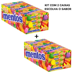 Kit Bala Mentos Slim Box Escolha o seu Sabor Preferido 2 caixas com 12 unidades- Perfetti