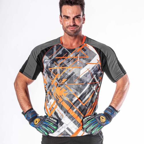 Camisa De Goleiro Poker Sublimax Fractal Manga Curta