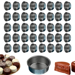 Kit 60 Forminhas Mini Quinche Pão Mel Quindim Aço Flandres em Oferta na Shopee