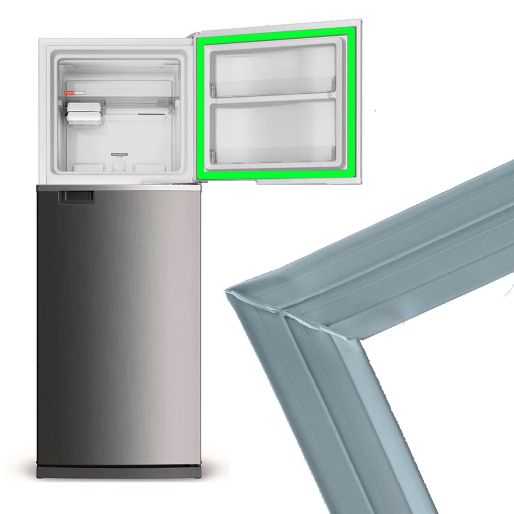 Borracha Gaxeta de Vedação da Porta Superior da Geladeira (Freezer) Para Electrolux D44 DC440 43x62