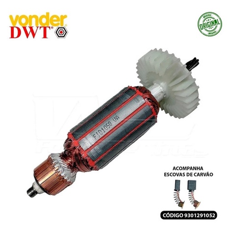 Rotor Induzido P/furadeira Vonder Fiv1050 E Dwt Fid1050 220v