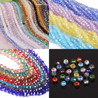 4mm/6mm/8mm Contas De Cristal De Vidro Diy Material Com Feitas À Mão Bracelete Acessórios Para Colar em Oferta na Shopee
