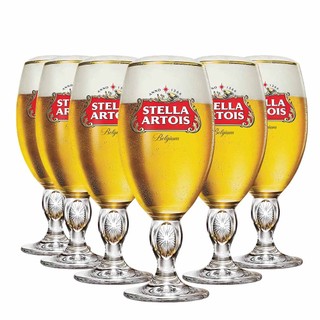 Taça de Cerveja Stella Artois Belgium 315ml 6 pçs em Oferta na Shopee