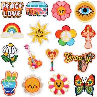 Novo Ferro De Bordado Adesivo Artístico A Quente Em Patches Para Roupas/Sacos
