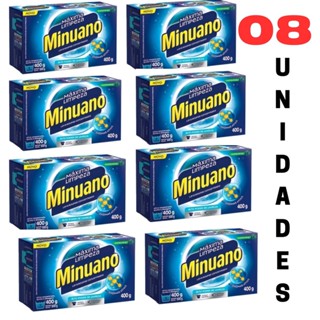 08 Lava Roupas Sabão em Pò Minuano 400 gramas