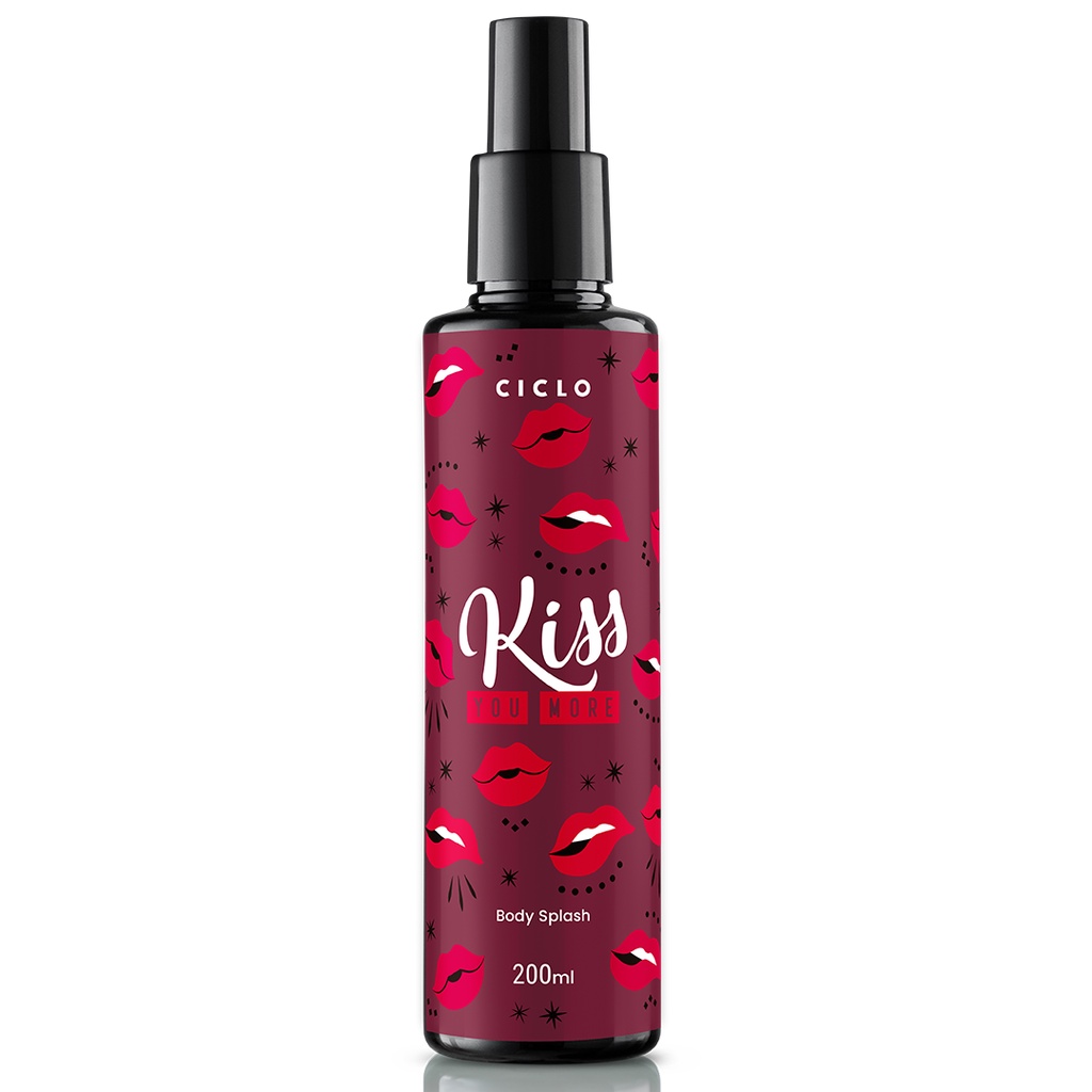 Body Splash Ciclo Cosméticos Kiss You More 200ml
