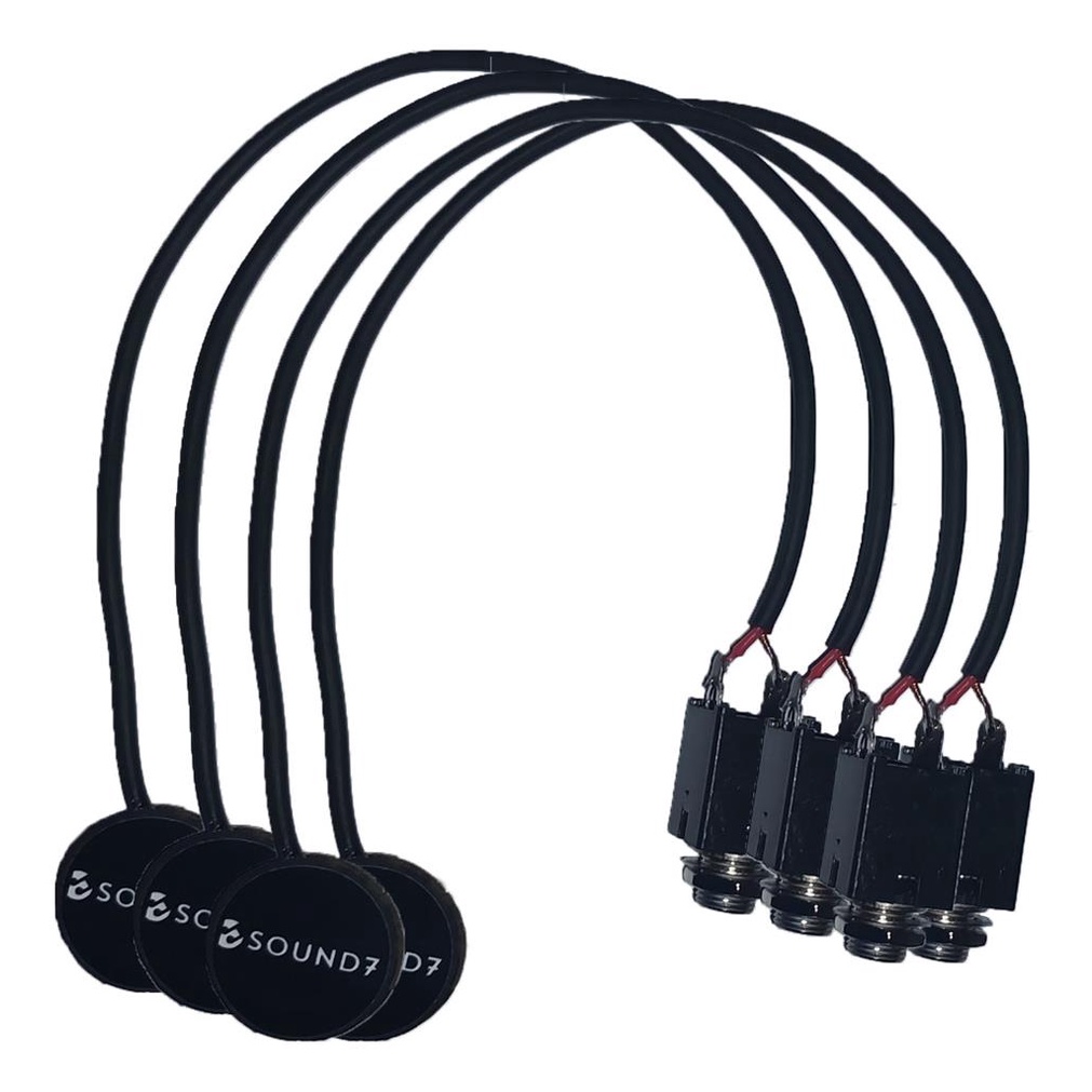 Kit 10 Captador Contato Piezo Cavaco Ukulele Banjo Violao em Oferta na Shopee