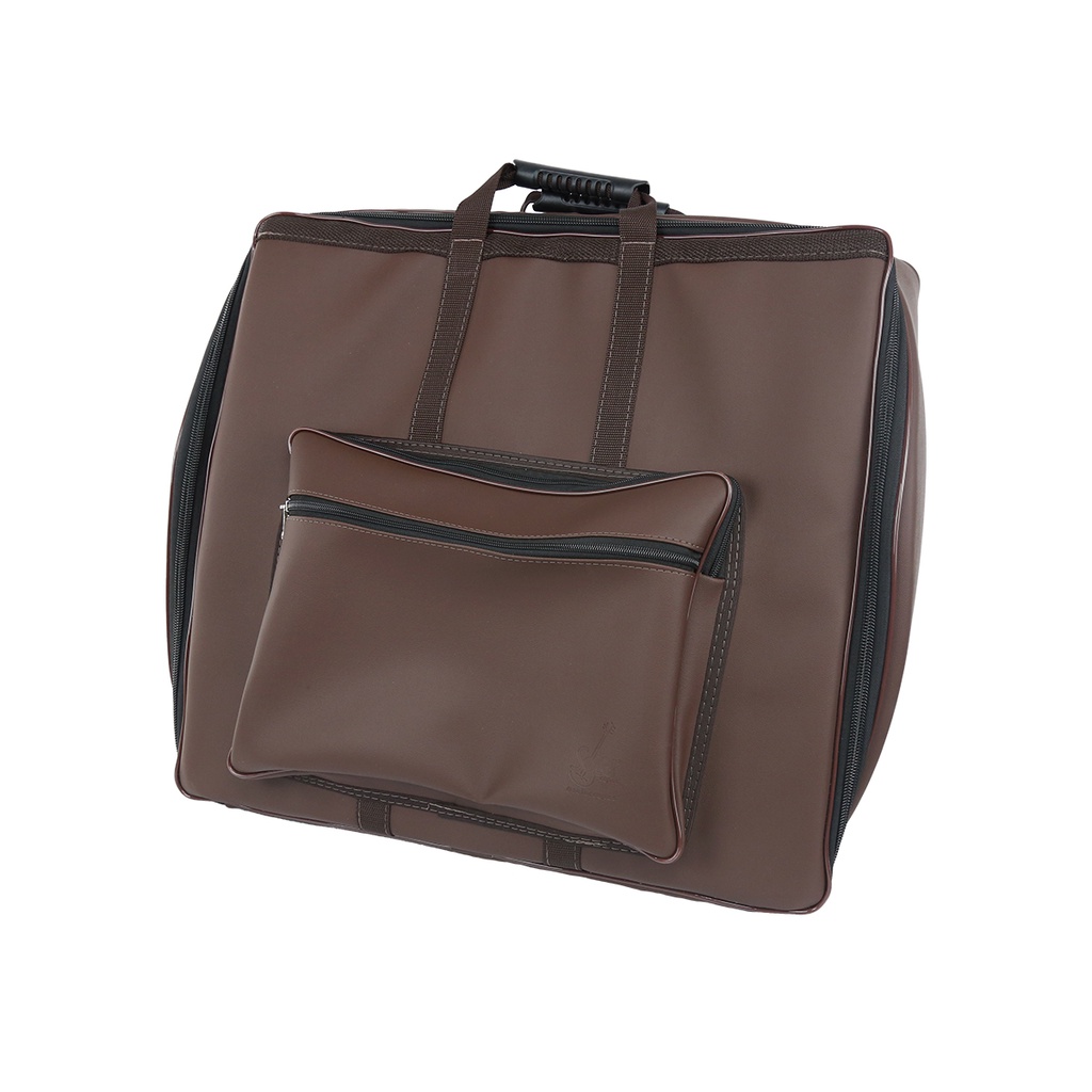 Capa Bag Acordeon, Gaita, Sanfona 80 Baixos Couro Pelúcia