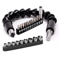 Extensor Haste Prolongador Flexivel Parafusadeira Bits 1/4 OZ