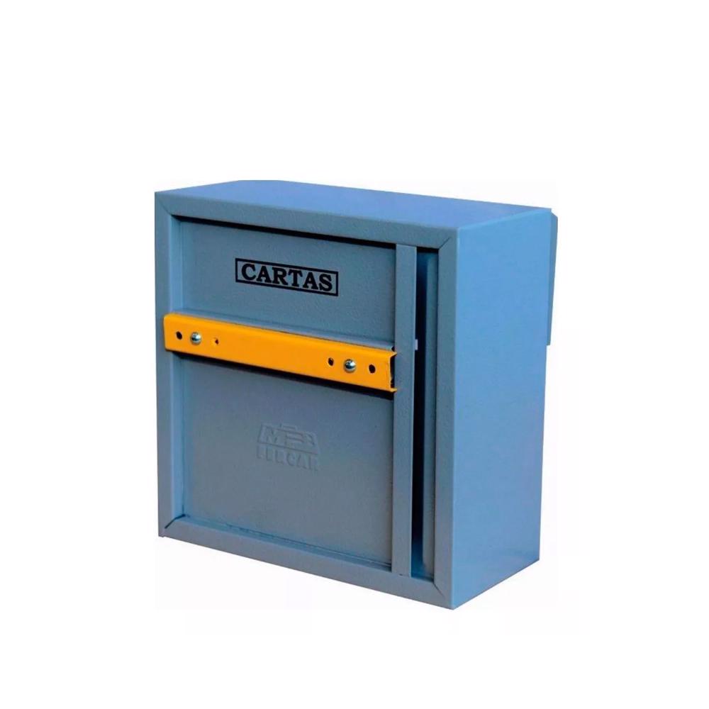 Caixa de Correio de Grade ou Embutir 230x110x230cm Cinza COR-5 - FERCAR em Oferta na Shopee