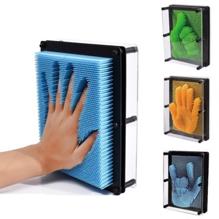 Engraçado Clone 3D Pixel Blocos De Arte De Brinquedo Colorido Palma Modelo Pinart Kids Family Funny Game Creative Gifts