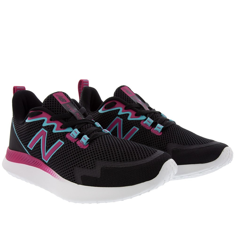 Tênis New Balance Ryval Run Esportivo Feminino Knit Preto