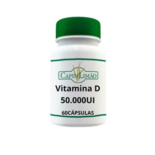 Vitamina D3 Colicalciferol 50.000 UI 60 caps