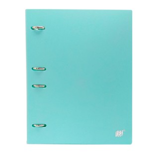 Fichário colegial com 4 argolas Azul Pastel RC4EBC/AZ Yes