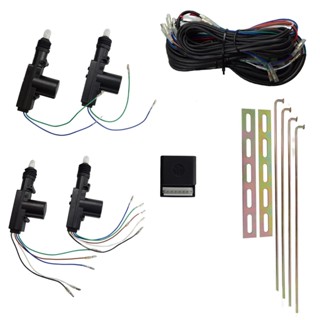 Kit Travas Elétrica Universal 4 Portas Mono Serventia Roadstar