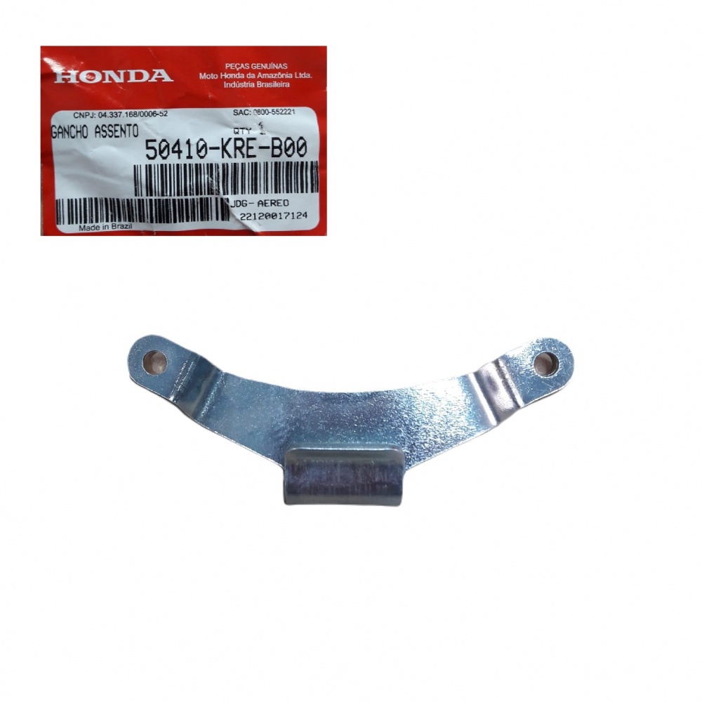 Gancho Assento Banco NXR Bros 150 2009 a 2014 Original Honda