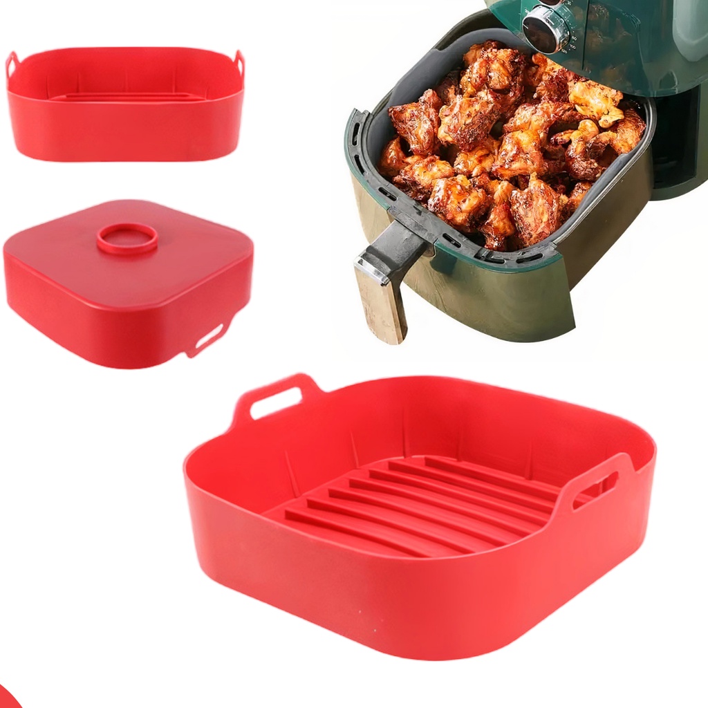 Forma Silicone Protetor Air Fryer Microondas reforçada