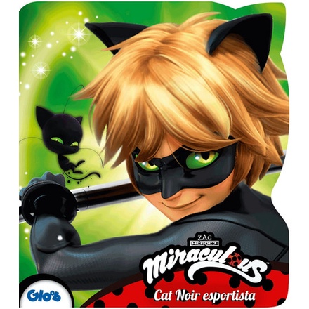 LIVRO INFANTIL LADYBUG - CAT NOIR ESPORTISTA