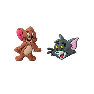02 Pins Jibbitz Para Crocs e Babuche Tom e Jerry