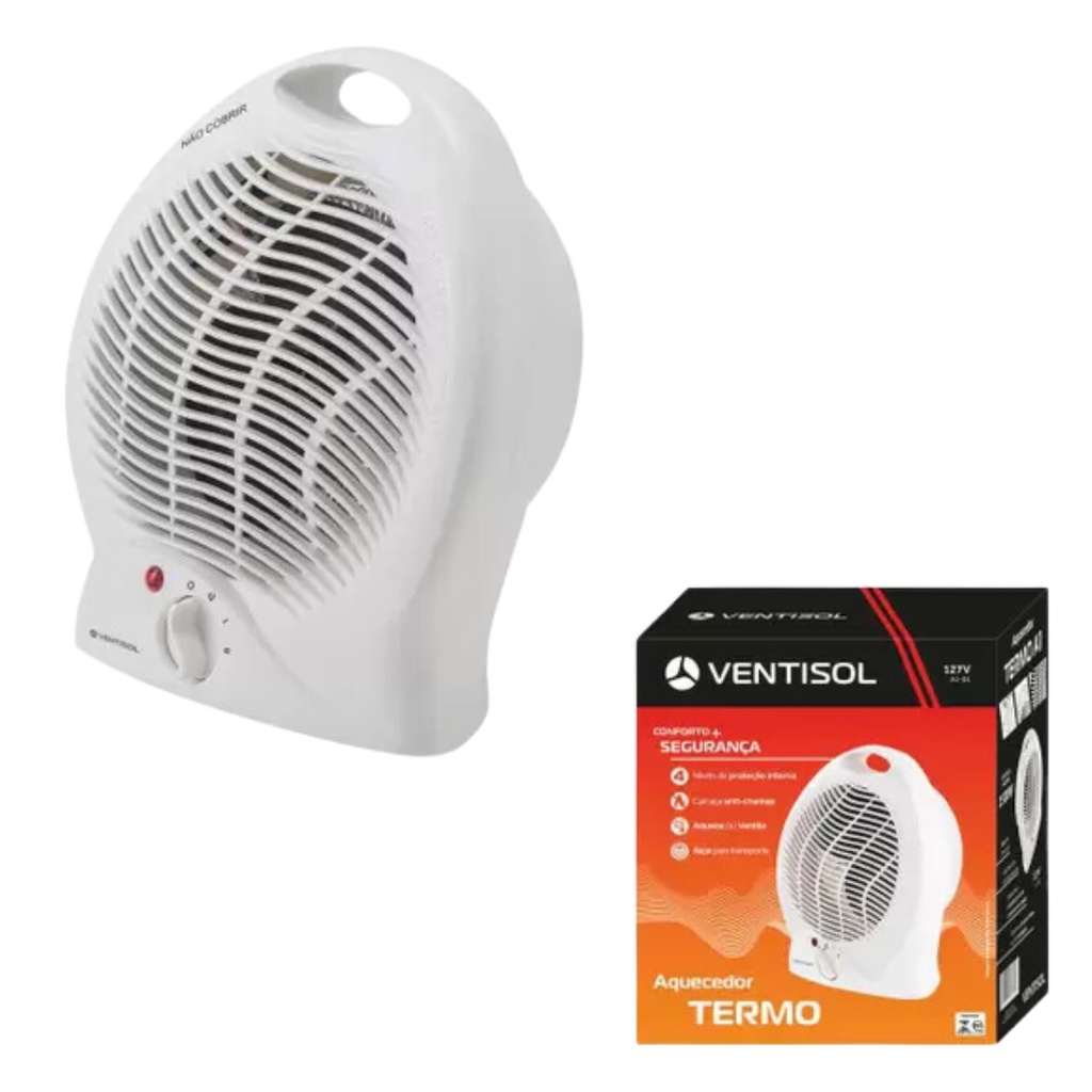 Aquecedor Estufa Elétrico Ambientes Ventisol 220V2000W