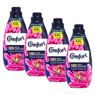 Kit 4 Amaciantes Concentrados Comfort Brisa Elegante 1L em Oferta na Shopee