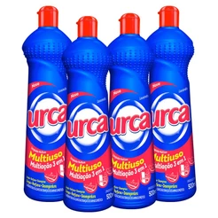 Kit 4 Multiuso Urca Maxx Lavanda Azul 500ml
