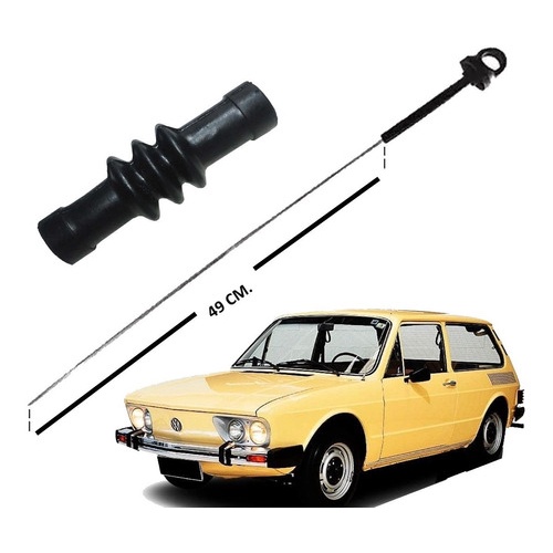 Vareta Medidora Nivel Oleo Motor + Sanfona Borracha Brasília em Oferta na Shopee