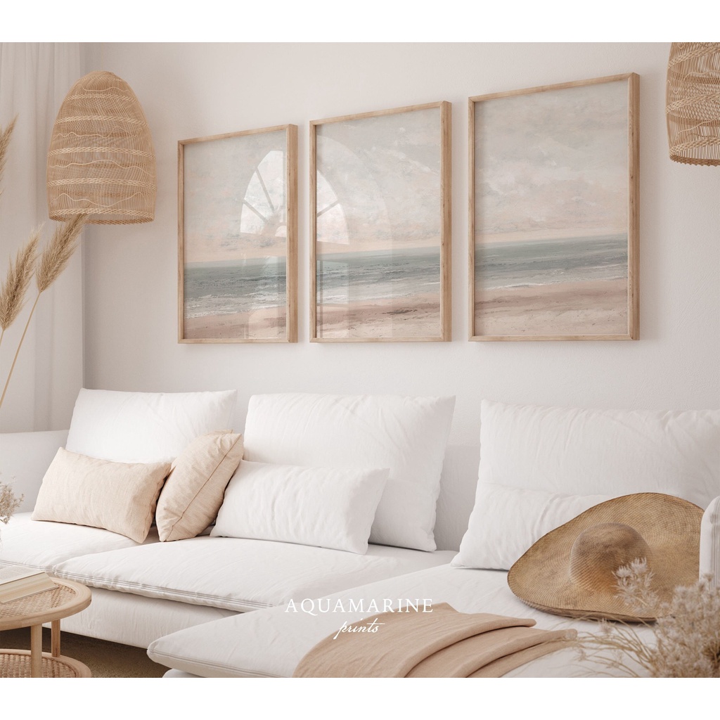 Quadro Decorativo Folhas Tropical Botânico minimalista