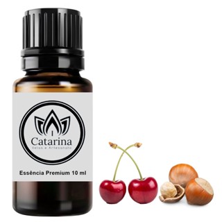 Essência Cereja e Avelã 10 ml Premium Concentrada Lipossoluvel a base de oleo para fabricar Vela/Aromatizador/Difusor