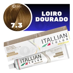 Coloraçao Itallian Color Professional 7.3 (27)louro Dourado