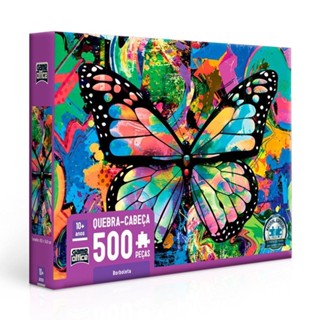 Quebra-Cabeças Borboletas 500 Peças - Toyster