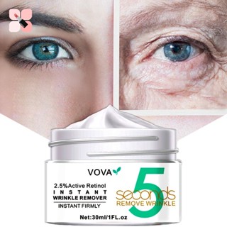 5 Segundos De Remoção Instantânea De Rugas Creme Facial lift Firme anti-Envelhecimento Desbotam Linhas Finas Melhoram O Inchaço Hidratando Cuidado Da Pele vova